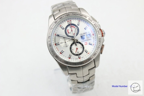 Tag Heuer Carrera Caliber 16 Quartz Chronograph Silver Dial Men's Watch AHGT224995880