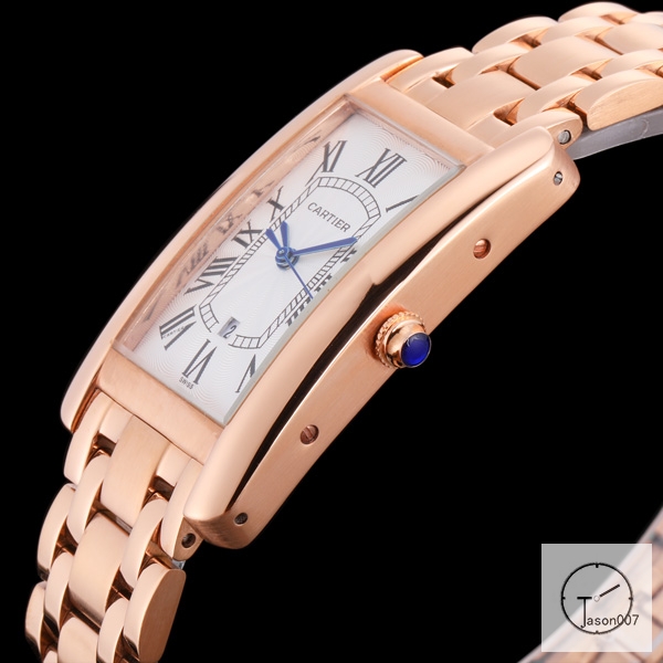 Cartier Tank Solo XL Everose Gold Stainless Steel Ladies Watch AHGT1e Everose Gold Dial Diamond Bezel Stainless Steel Case Quartz Movement Glass Back Black Fh1884025800
