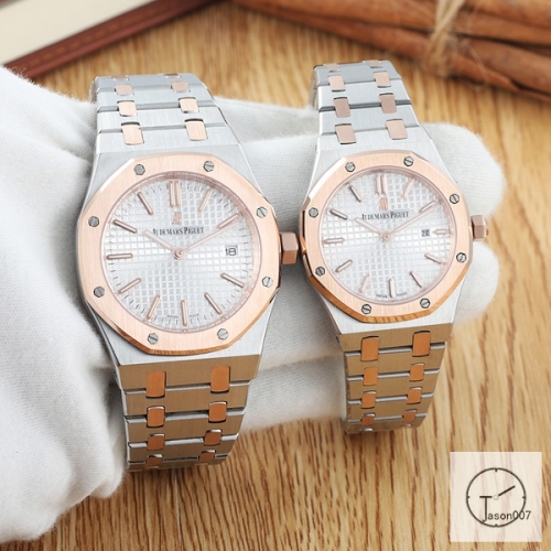 AP Royal Oak Tow Tone Silver Dial Quartz Movement Stainless Steel Mens Watch AHGT281525820