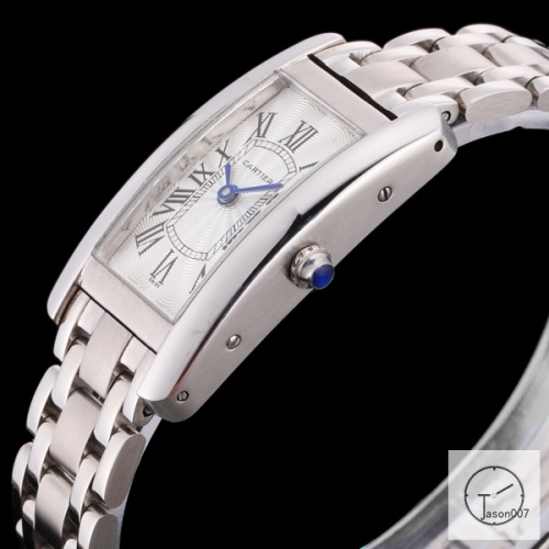 Cartier Tank Solo XL Stainless Steel Ladies Watch AHGT1e Everose Gold Dial Diamond Bezel Stainless Steel Case Quartz Movement Glass Back Black Fh1883925800