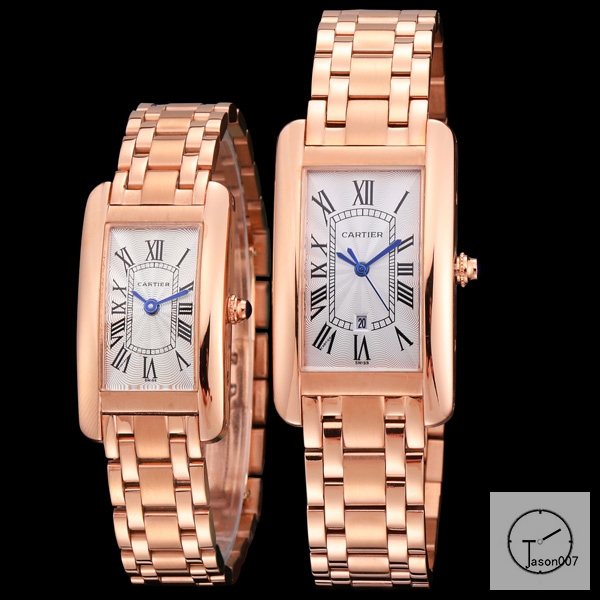 Cartier Tank Solo XL Everose Gold Stainless Steel Ladies Watch AHGT1e Everose Gold Dial Diamond Bezel Stainless Steel Case Quartz Movement Glass Back Black Fh1884025800