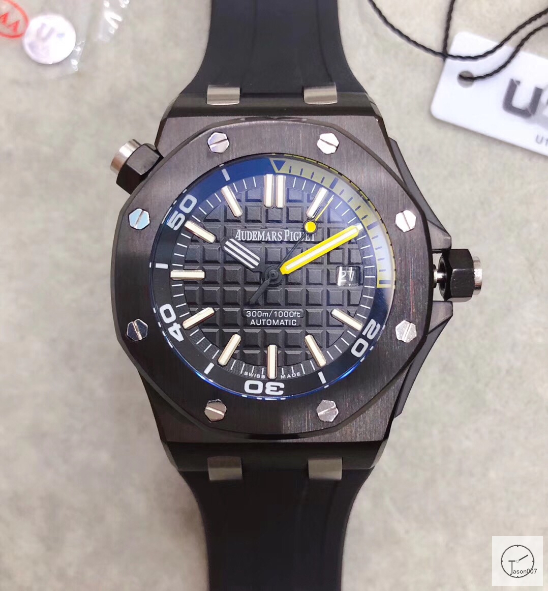 Audemars Piguet Royal Oak Offshore Pvd Black Automatic Movement ...