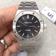 Audemars Piguet Royal Oak Black Dial Automatic Movement Stainless Steel Mens Watch AU3586920