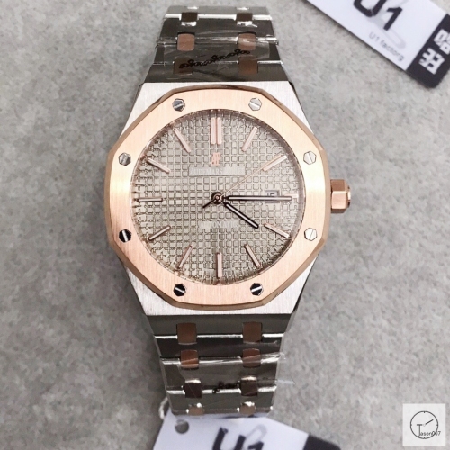 Audemars Piguet Royal Oak Two-Tone Rose Gold Gray Dial Automatic Movement Stainless Steel Mens Watch AU3587620