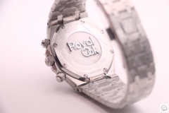 Audermars Piguet Royal Oak U1 Factory Blue Face 41MM Quartz Chronograph Mens Watch AU36066400