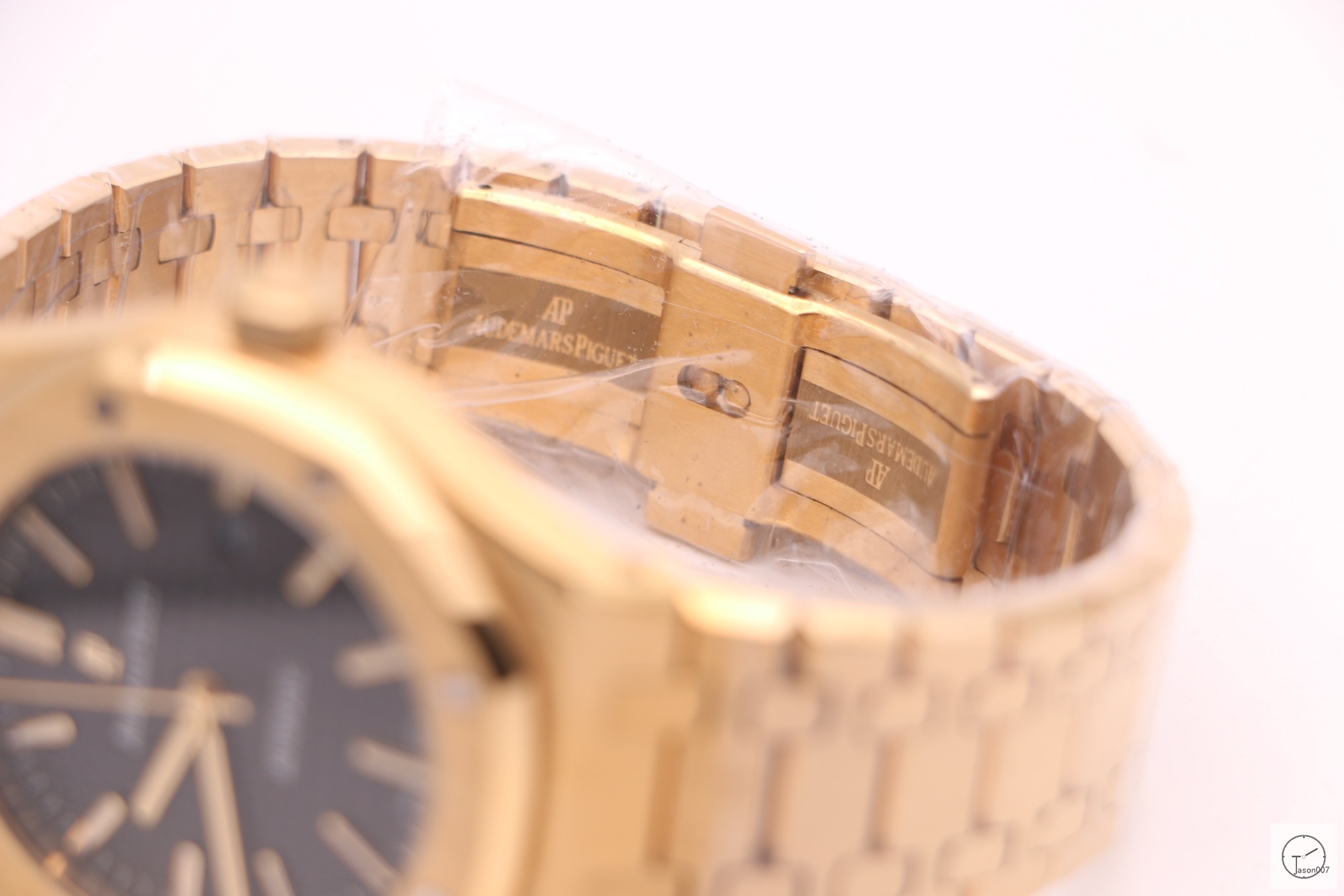 Audermars Piguet Royal Oak 18K Gold Black Dial 41MM Engraved Automatic Movement Mens Watch AU3586360