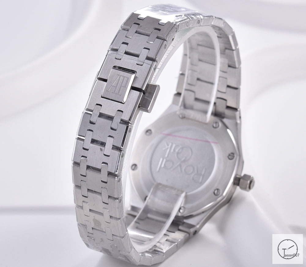 Audemars Piguet Royal Oak Women 34mm Quartz Silver Case White Dial AP Original Buckle Sapphire Watch AU26067800