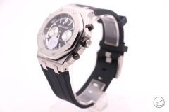 Audemars Piguet Royal Oak Offshore 42mm Black Rubber Quartz chronograph Ap Men's Watch AU26067480