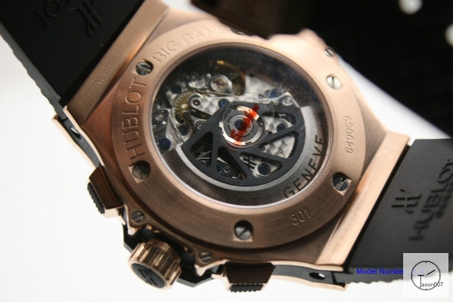 Hublot, 44mm Big Bang 7750 Automatic Chronograph Ref.301.PB.131RX in 18KPG & Ceramic Ruuber ceramics Men's Watch HBG100011500