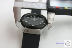HUBLOT Classic Fusion Silver CASE Automatic Movement Ceramics Bezel Rubber Back Glass Auto Date Original clasp Men's 40mm Watch HUBP20001160