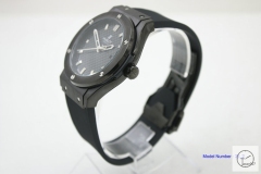 HUBLOT Classic Fusion Matte Black 41mm Rubber Strap Original clasp Automatic Movement Auto date 42mm Men's Watch HUBG2000760