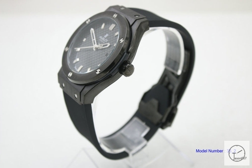 HUBLOT Classic Fusion Matte Black 41mm Rubber Strap Original clasp Automatic Movement Auto date 42mm Men's Watch HUBG2000760