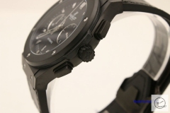 Hublot Classic Fusion Series VK Quartz Chronograph Black Auto Date Leather&Rubber Black Dial 42mm Men's Watch HUBS200240
