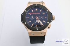 Hublot Big Bang LUNA ROSSA TUIGA 1909 Sapphire Rubber Rose Gold Case Quartz chronograph Black Rubber Strap Geneva Auot Date 42MM Men's Watch HUBS2001860