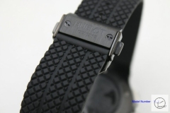 Hublot Big Bang Sapphire Glass Black Bezel Stainless steel Quartz chronograph Black Rubber Strap Geneva Auot Date 42MM Men's Watch HUBS2002460