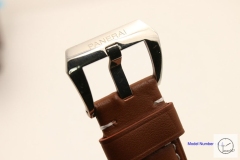 LUMINOR PANERAI Mens 42MM PAM00914 Automatic Classic Leather Strap Glass Back PN431850