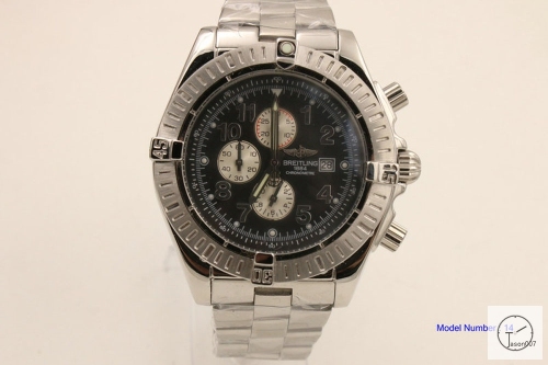 BREITLING Avenger Series 1884 Black Dial Quartz chronograph 46mm Stainless steel Strap Men's Watch BT2003560