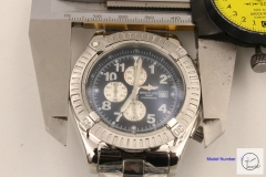 BREITLING Avenger Series 1884 Black Dial Quartz chronograph 46mm Stainless steel Strap Men's Watch BT2003560