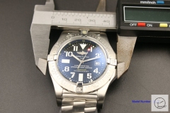BREITLING Avenger Series 1884 Black Dial Bezel All Work Quartz chronograph 44mm Stainless steel Strap Men's Watch BT2004360