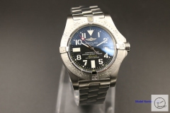 BREITLING Avenger Series 1884 Black Dial Bezel All Work Quartz chronograph 44mm Stainless steel Strap Men's Watch BT2004360