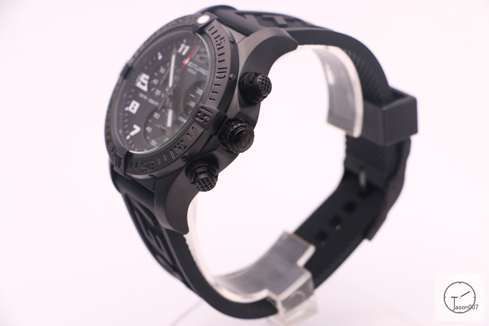 BREITLING Avenger Series 1884 Black Case Auto Date Bezel All Work Quartz chronograph CHRONOMETER CERTIFIE 49mm Stainless steel Rubber Men's Watch BT2004960