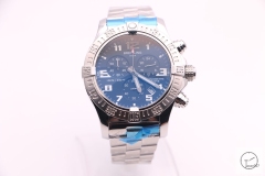 BREITLING Avenger Series 1884 Black Dial Auto Date Bezel All Work Quartz chronograph CHRONOMETER CERTIFIE 49mm Stainless steel Men's Watch BT2005560