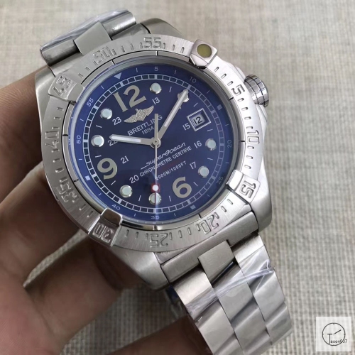 BREITLING Avenger Series 1884 Blue Dial Super Ocean Auto Date Bezel Automatic Movement CERTIFIE CHRONOMETRE 48mm Stainless steel Men's Watch BT20063260