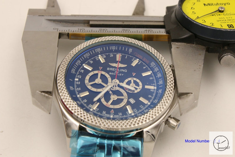 BREITLING Bentley 1884 Quartz Chronograph Auto Date Black 47MM