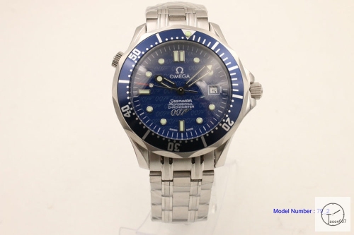 Omega SeaMaster 300 series Chronometer 007 limited Blue Dial Original clasp OM251820