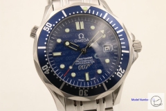 Omega SeaMaster 300 series Chronometer 007 limited Blue Dial Original clasp OM251820