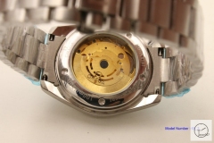 Omega SeaMaster Automatic Movement GlassBack White Dial Stainless Steel OM26981320