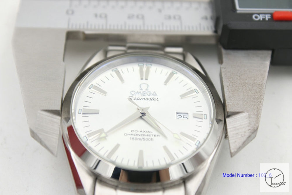 Omega SeaMaster ChronoMeter Automatic Movement GlassBack White dial Stainless steel OM2614500