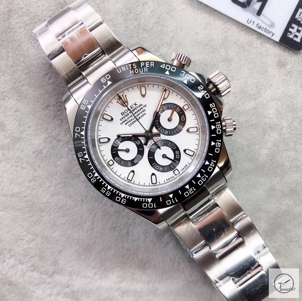 ROLEX Cosmograph Daytona Silver Dial Ceramic Bezel Automatic Movement Brown Leather Strap Oyster Bracelet Automatic Men's Watch 116599 AAYZ25228579440