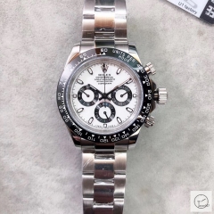 ROLEX Cosmograph Daytona Silver Dial Ceramic Bezel Automatic Movement Brown Leather Strap Oyster Bracelet Automatic Men's Watch 116599 AAYZ25228579440