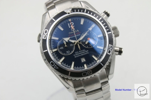 Omega Seamaster Planet Ocean Quartz Movement Silver case Chronograph OM2698700