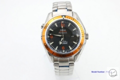 Omega Seamaster Planet Ocean Autoamtic Movement Orange Bezel Stainless Steel OM26995420