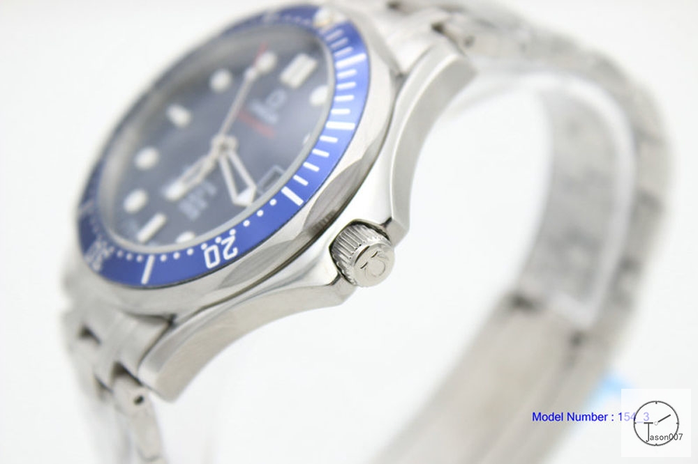 Omega Seamaster 300 Blue Bezel Autoamtic Stainless OM26113520 Steel