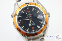 Omega Seamaster Planet Ocean Autoamtic Movement Orange Bezel Stainless Steel OM26995420