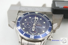 Omega Seamaster Planet Ocean Quartz Stop watch Chronograph Stainless Steel OM2891440