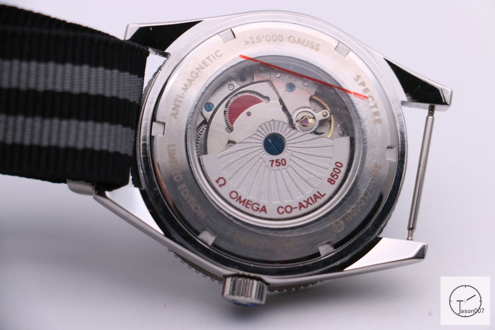 Omega Seamaster JAMES BOND SPECTRE Limited Edition Automatic Glass Back Nato strap OM21846520