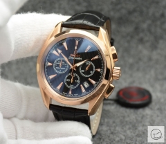 Omega Seamaster Quartz Movement Stop watch chronograph Rose Gold OM2315460