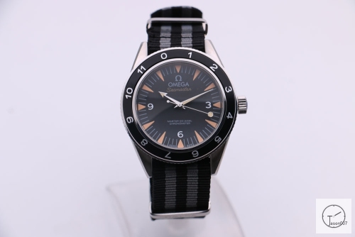 Omega Seamaster JAMES BOND SPECTRE Limited Edition Automatic Glass Back Nato strap OM21846520