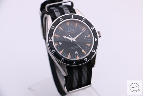 Omega Seamaster JAMES BOND SPECTRE Limited Edition Automatic Glass Back Nato strap OM21846520