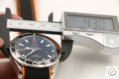 Omega Seamaster Planet Ocean Automatic Movement Black Orange Bezel Rubber Strap OM2965140