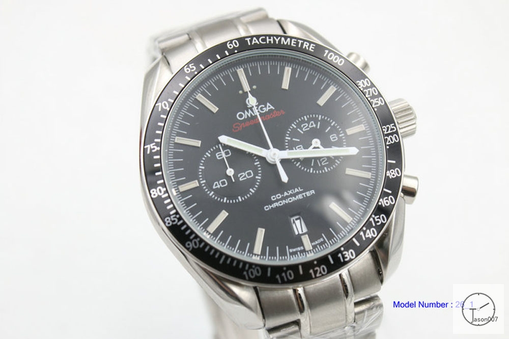 Omega Speedmaster Racing Quartz movement Chronograph Stop watch Stainless Steel OM2610740