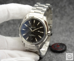 Omega Seamaster Black Dial Automatic Movement Glass Back Stainless Steel OM26782480
