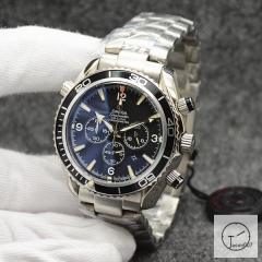 Omega Seamaster Skyfall 007 Blue Dial Limited Edition Quantum Of Solace Planet Ocean Black Dial Quartz Chronograph Function Stainless Steel OM268785620