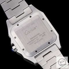 Cartier Santos 100 XL Two Tone Case White Dial Quartz Movement Stainless Womens Watch Fh29853525830
