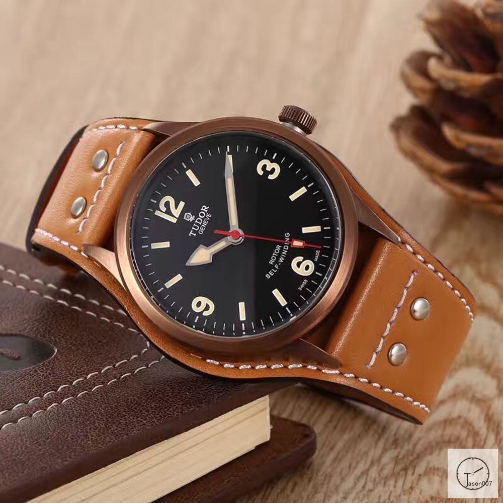 Tudor Heritage Ranger Black Dial Automatic Mechincal Movement Stainless Steel 70330N-95740 Pre-Owned Stainless Steel Leather Strap Mens Wristwatches TUF26525785450