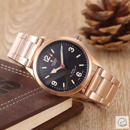 Tudor Heritage Ranger Black Dial Automatic Mechincal Movement Stainless Steel 70330N-95740 Pre-Owned Stainless Steel Leather Strap Mens Wristwatches TUF26705785450